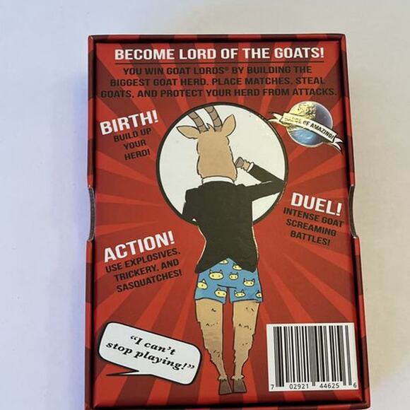 Goat Lords Card Game Gatwick Thieves Monsters Magic Bombs & Goats New - Picture 2 of 2